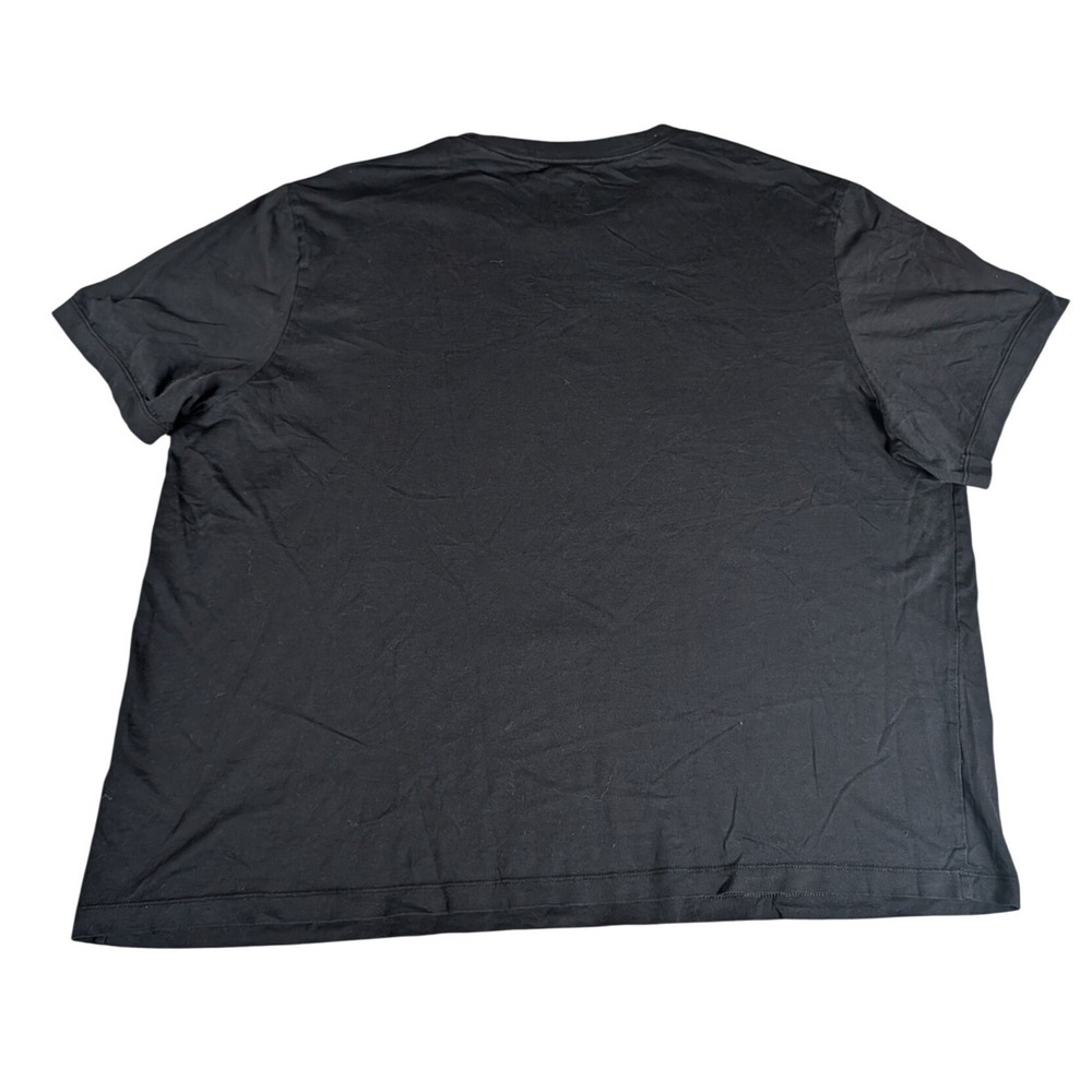 Nike Mens Just Do It Graphic T-Shirt Black Short Sleeve Crew Neck XXL AR5006-010 - Picture 3 of 9